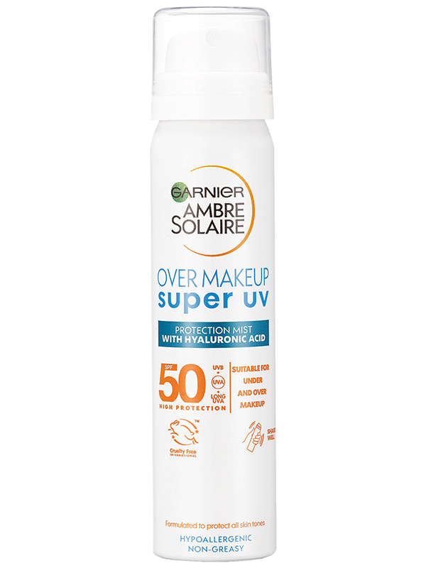 Garnier Ambre Solaire Super UV ochranná pleťová hmla proti UV žiareniu SPF 50, 75 ml